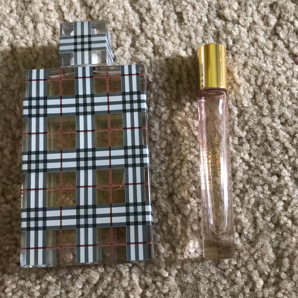 Used once or twice Burberry Britt and my Burberry